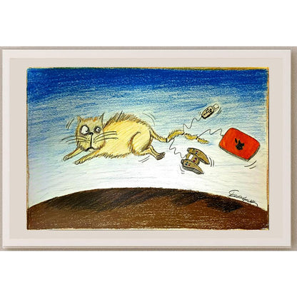Erdem Çolak 29x21cm Orijinal Karikatür BOD05232
