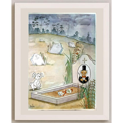 Darko Pavic 29x21cm Orijinal Karikatür BOD05238