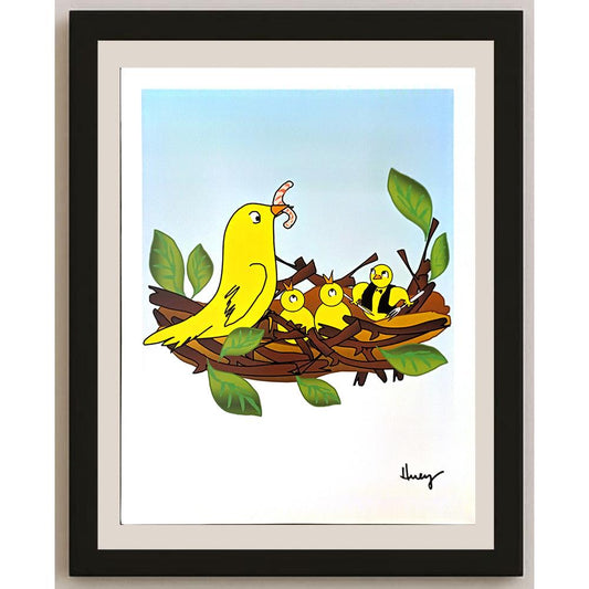 Huey Nguyen Huu 29x21cm Orijinal Karikatür BOD05241