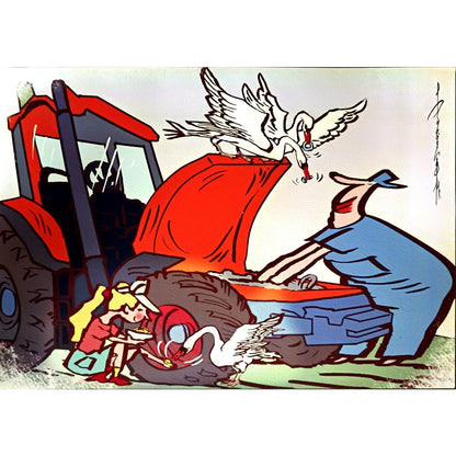 Li Kui Jun 29x21cm Orijinal Karikatür BOD05255