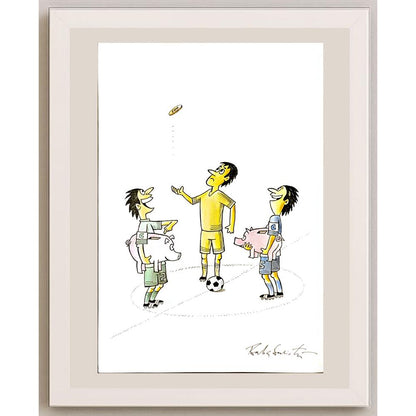 Bambang Sulistyo 29x21cm Orijinal Karikatür BOD05260