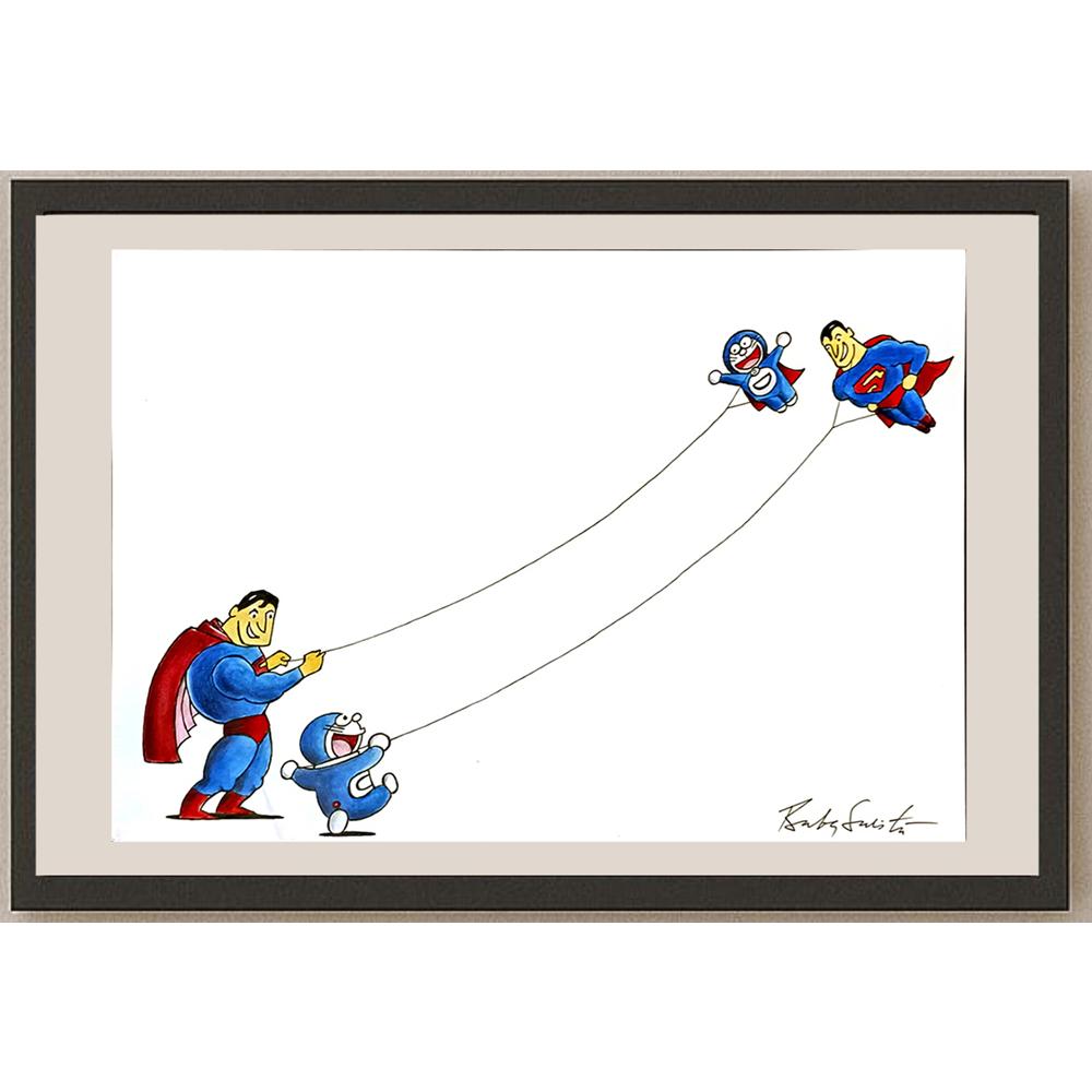 Bambang Sulistyo 29x21cm Orijinal Karikatür BOD05261