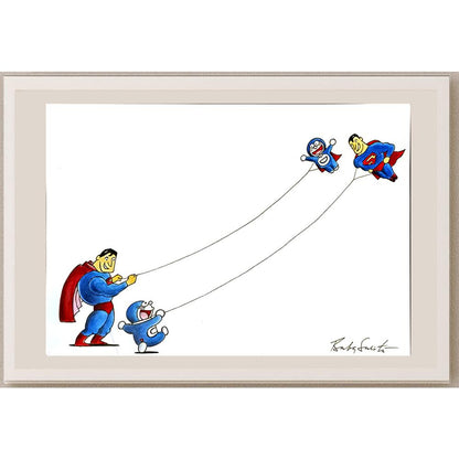 Bambang Sulistyo 29x21cm Orijinal Karikatür BOD05261