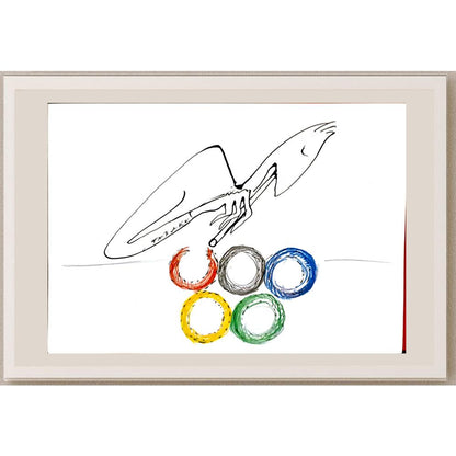 Malgorzata Tabaka 29x21cm Orijinal Karikatür BOD05268