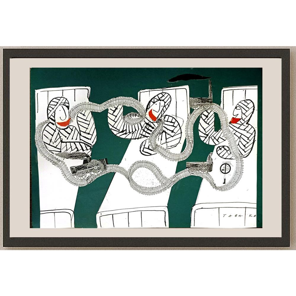 Malgorzata Tabaka 29x21cm Orijinal Karikatür BOD05269