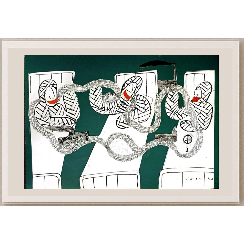 Malgorzata Tabaka 29x21cm Orijinal Karikatür BOD05269