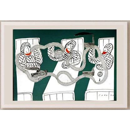 Malgorzata Tabaka 29x21cm Orijinal Karikatür BOD05269