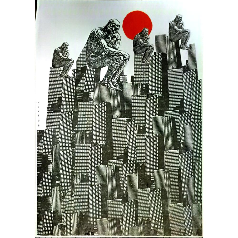 Malgorzata Tabaka 29x21cm Orijinal Karikatür BOD05270