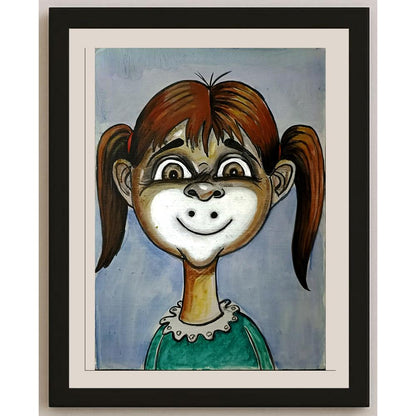 Darko Drlevic 29x21cm Orijinal Karikatür BOD05276