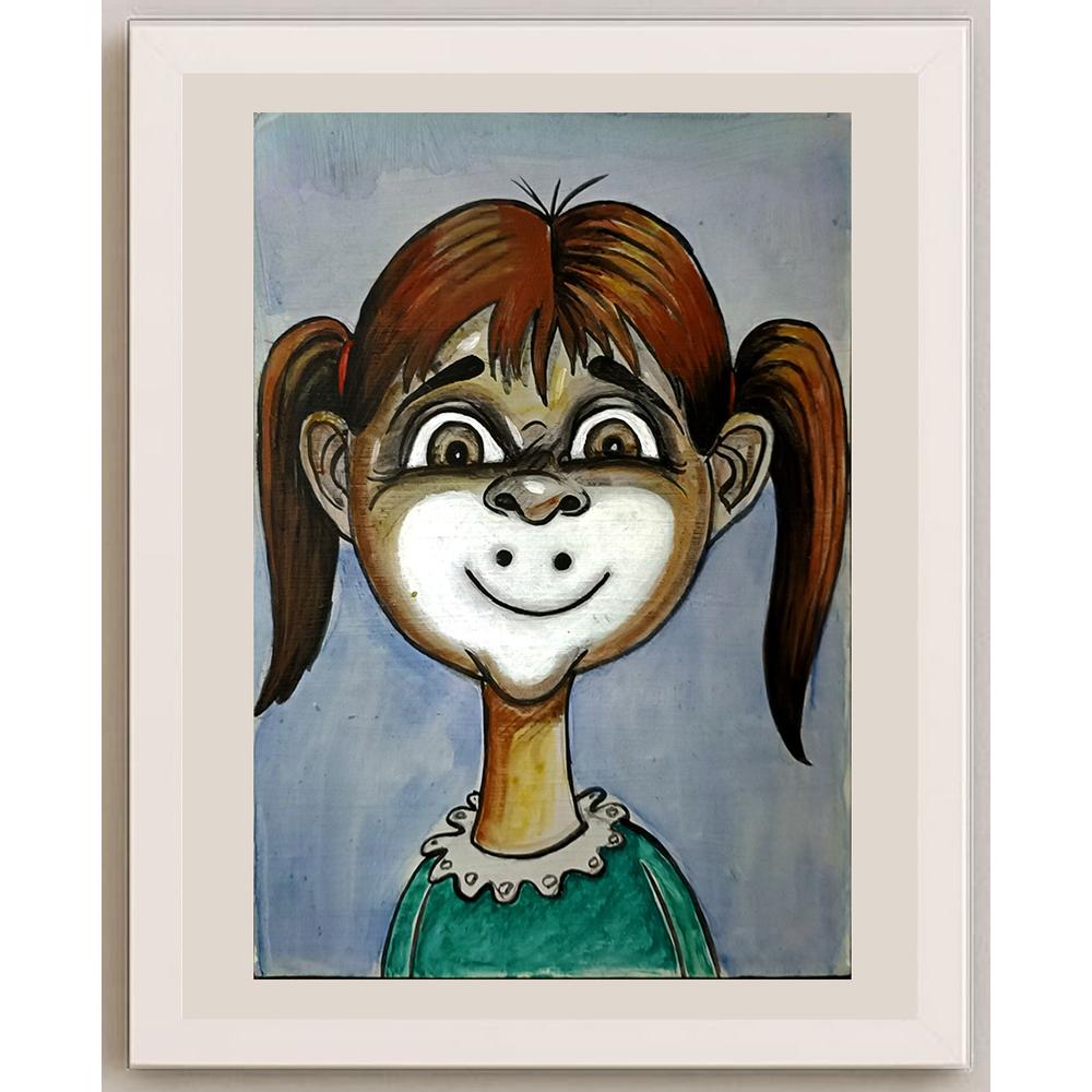Darko Drlevic 29x21cm Orijinal Karikatür BOD05276
