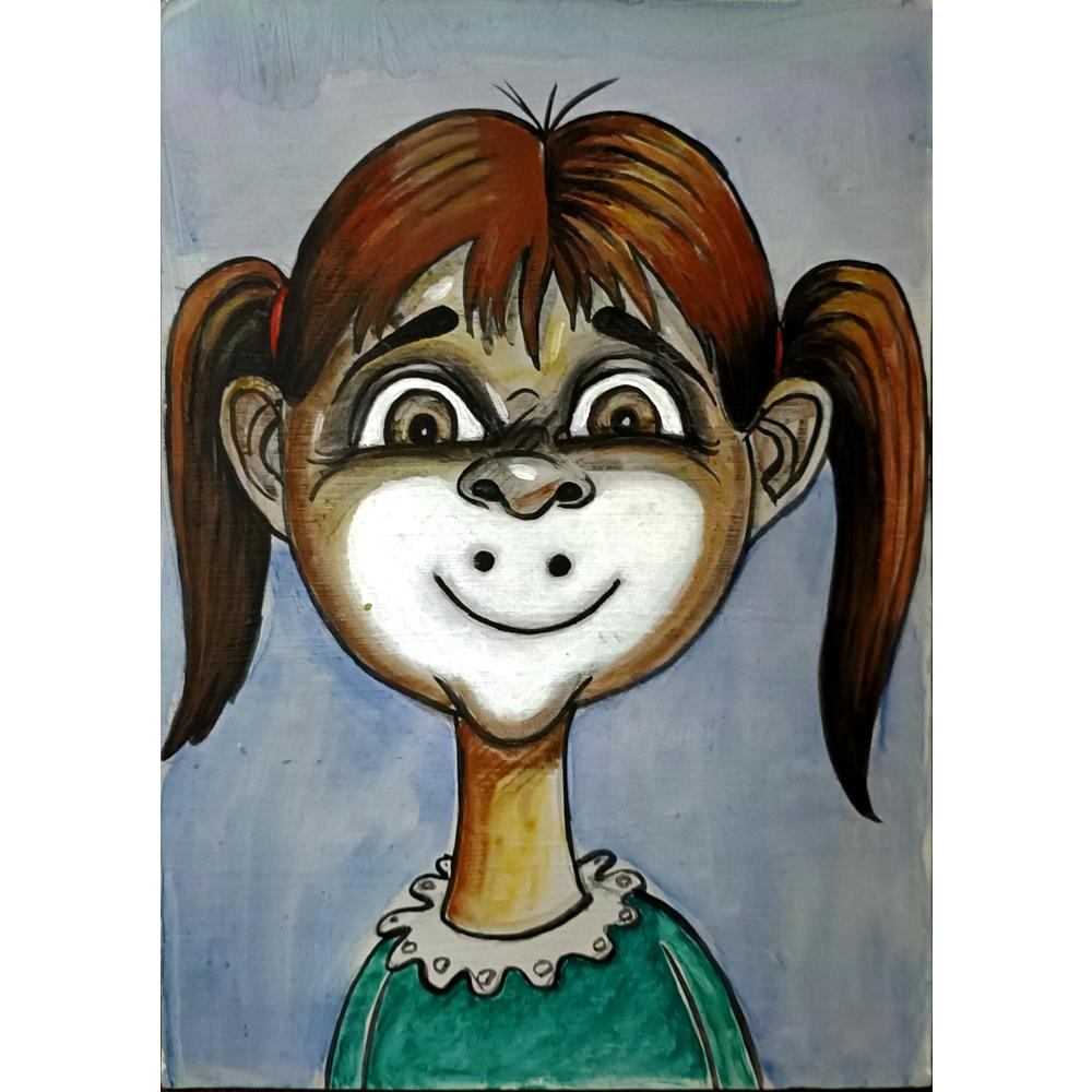 Darko Drlevic 29x21cm Orijinal Karikatür BOD05276