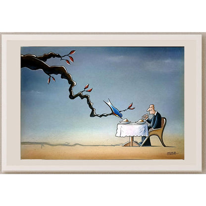 Musa Gümüş 29x21cm Orijinal Karikatür BOD05281