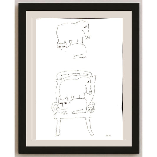 Saryal 43x30cm Orijinal Karikatür BOD05282