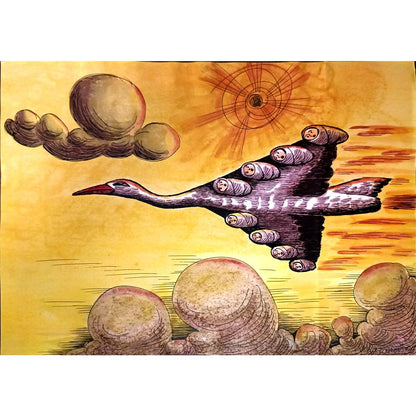 Vladimir Kazanevsky 43x30cm Orijinal Karikatür BOD05284
