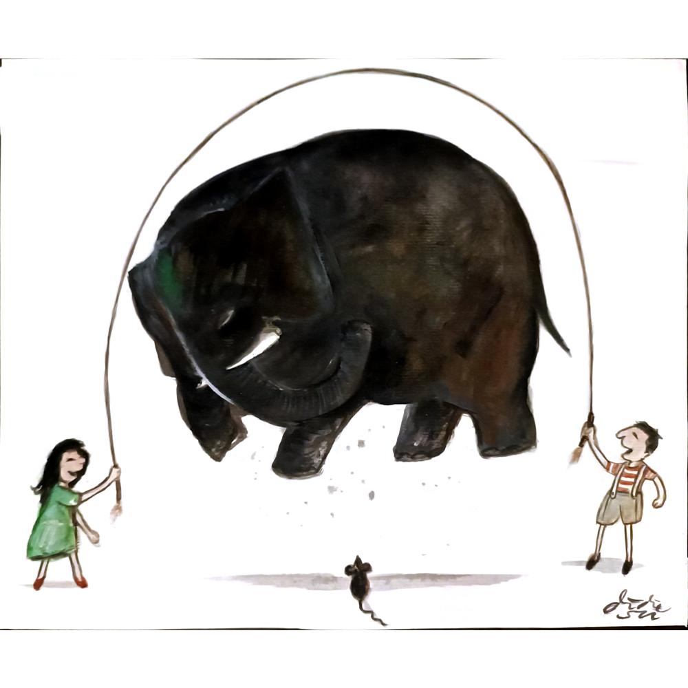 Didie Sw 35x30cm Orijinal Karikatür BOD05287