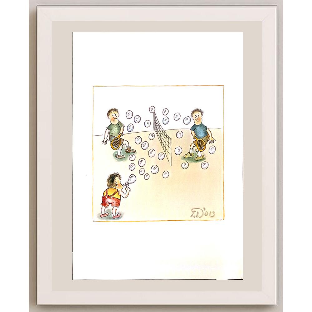 Zidarov Veselin 29x21cm Orijinal Karikatür BOD05288
