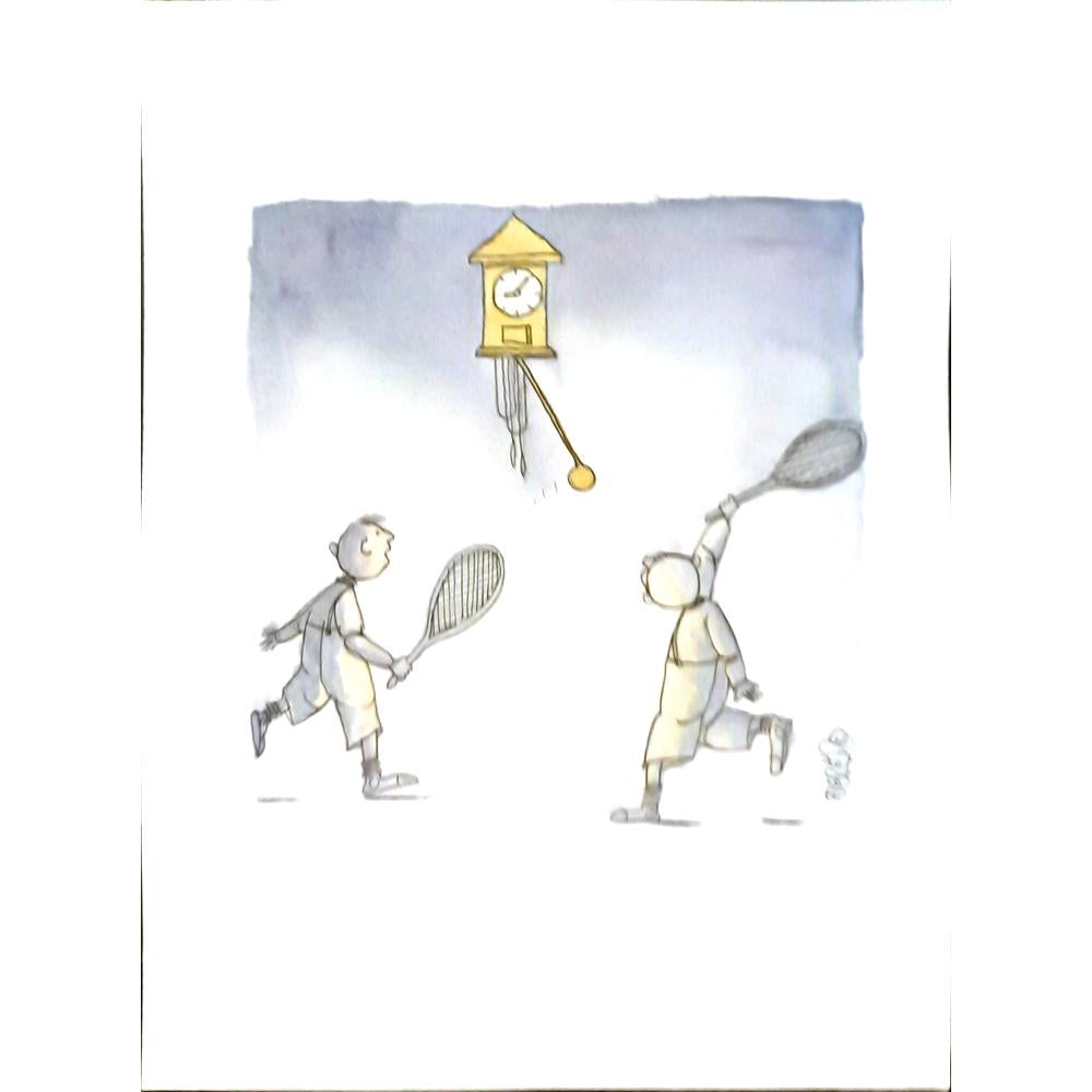Alberto Jerez 29x21cm Orijinal Karikatür BOD05291
