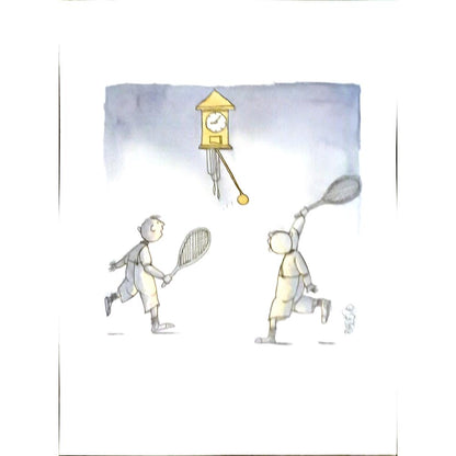 Alberto Jerez 29x21cm Orijinal Karikatür BOD05291