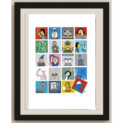 Cor Den Dulk 29x21cm Orijinal Karikatür BOD05297