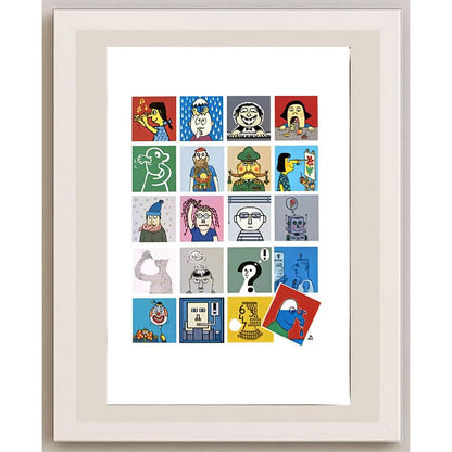 Cor Den Dulk 29x21cm Orijinal Karikatür BOD05297