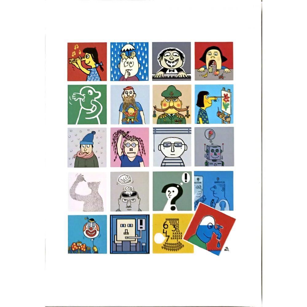 Cor Den Dulk 29x21cm Orijinal Karikatür BOD05297