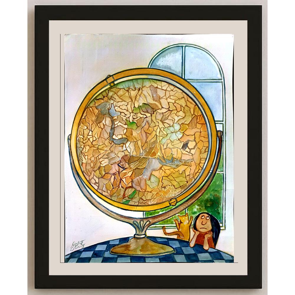 Didie Sw 43x30cm Orijinal Karikatür BOD05301