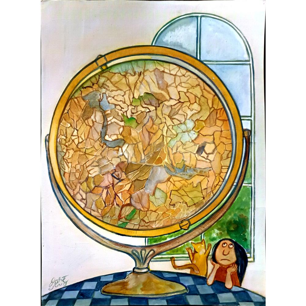 Didie Sw 43x30cm Orijinal Karikatür BOD05301