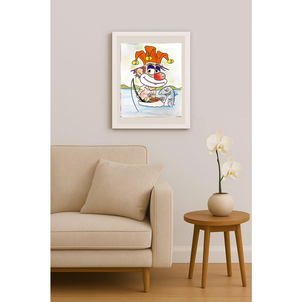 Tuna Bayuk 35x25cm Orijinal Karikatür BOD05314