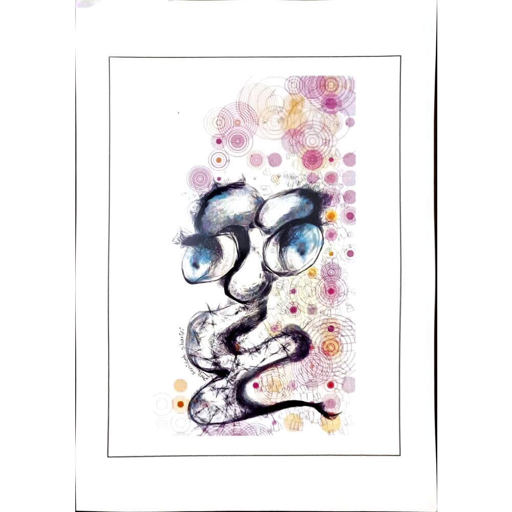 Sepideh Sharifi 43x30cm Orijinal Karikatür BOD05317