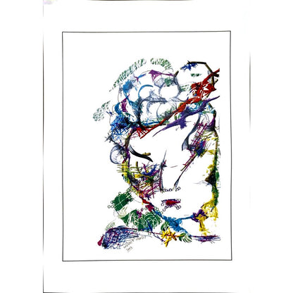 Sepideh Sharifi 43x30cm Orijinal Karikatür BOD05318