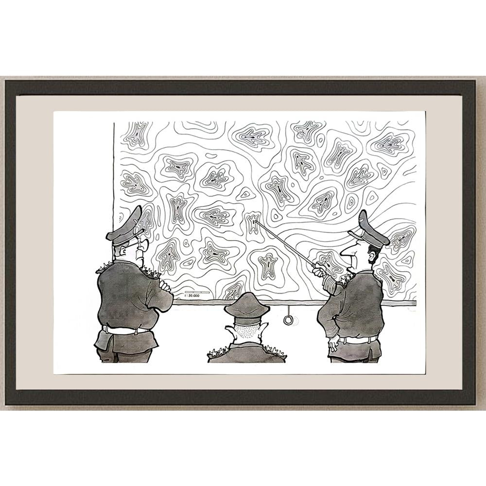 Toshiko Nishida 29x21cm Orijinal Karikatür BOD05335