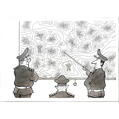 Toshiko Nishida 29x21cm Orijinal Karikatür BOD05335
