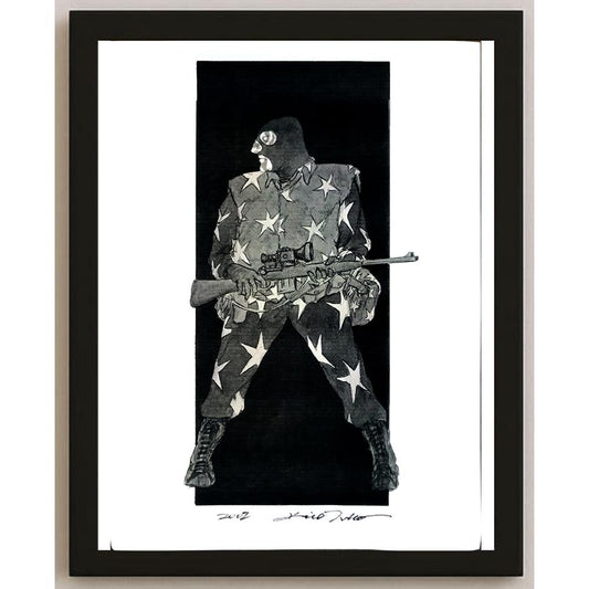 Hideo Takeda 29x21cm Orijinal Karikatür BOD05336