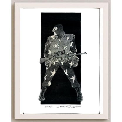 Hideo Takeda 29x21cm Orijinal Karikatür BOD05336