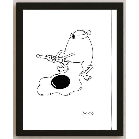 Norio Yamanoi 29x21cm Orijinal Karikatür BOD05339