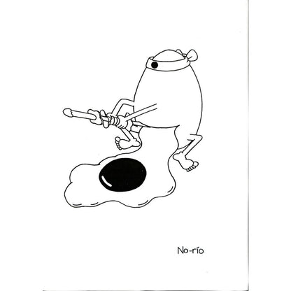 Norio Yamanoi 29x21cm Orijinal Karikatür BOD05339