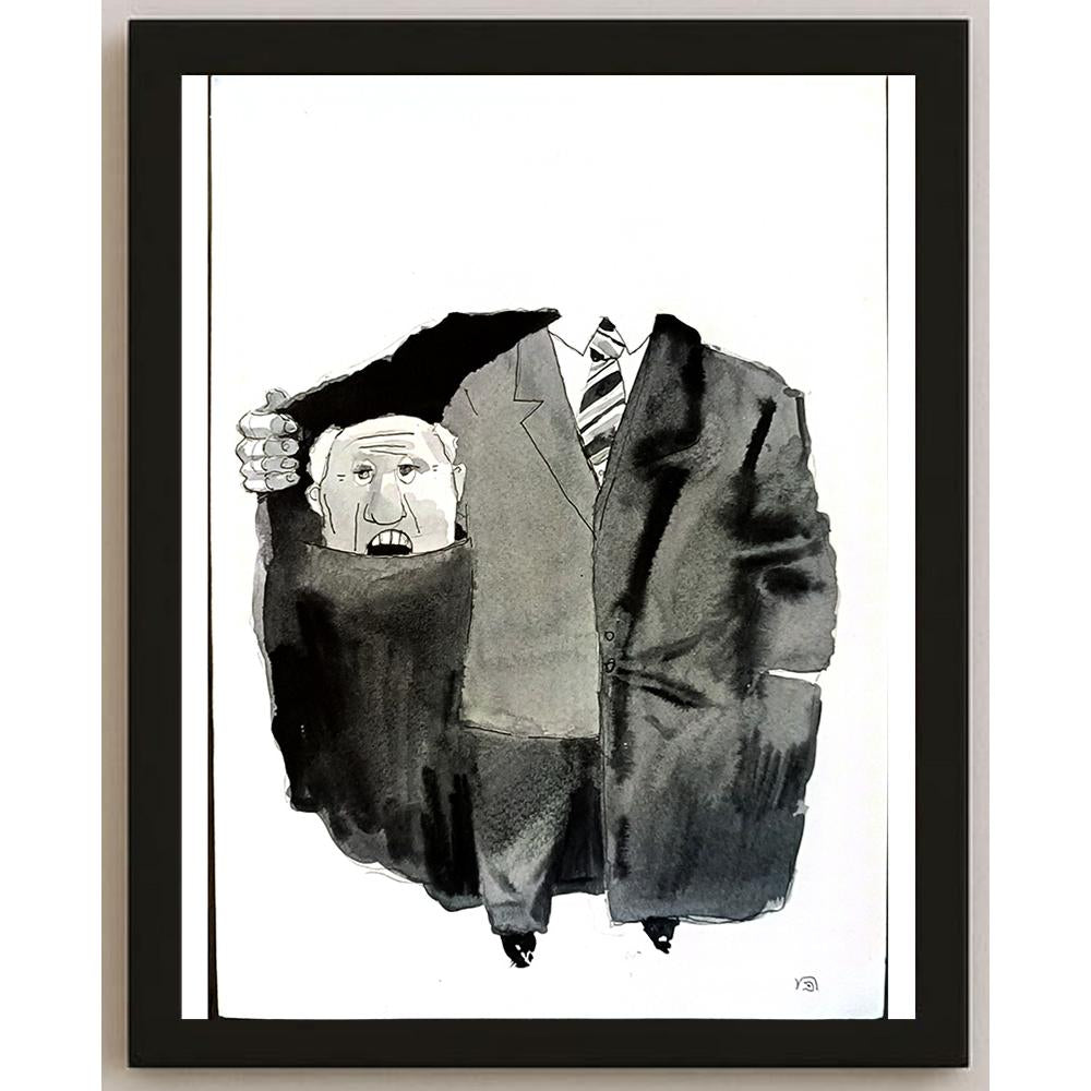 Boris Khenkin 29x21cm Orijinal Karikatür BOD05342