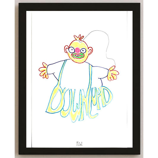 Fedor Kritovak 29x21cm Orijinal Karikatür BOD05345