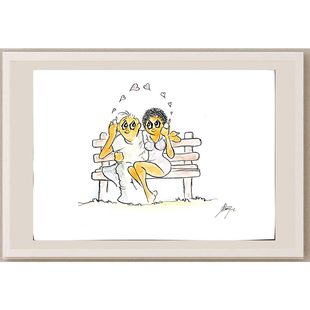 Petar Strinic 29x21cm Orijinal Karikatür BOD05348