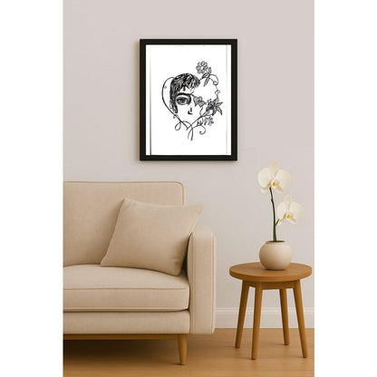 Elena Gutman 29x21cm Orijinal Karikatür BOD05353