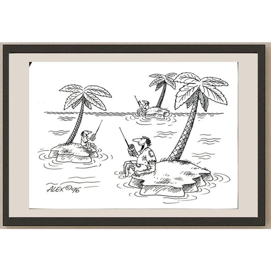 Aurel Stefan Alexandrescu 29x21cm Orijinal Karikatür BOD05378