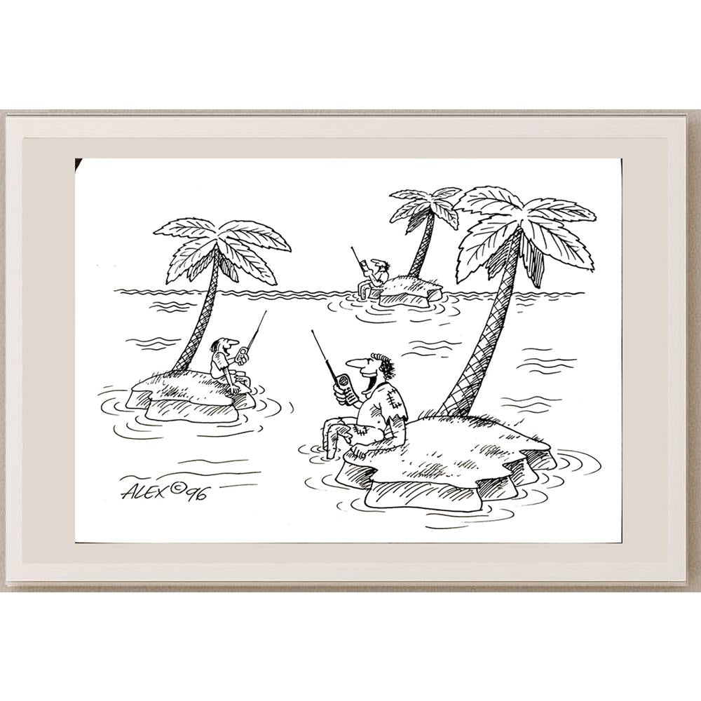 Aurel Stefan Alexandrescu 29x21cm Orijinal Karikatür BOD05378