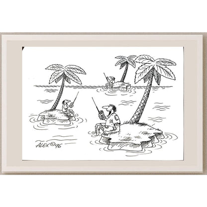 Aurel Stefan Alexandrescu 29x21cm Orijinal Karikatür BOD05378