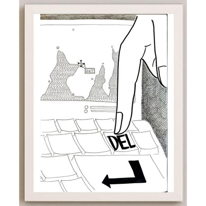 Kayoko Sugama 29x21cm Orijinal Karikatür BOD05399