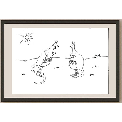 Reshad Sultanovic 29x21cm Orijinal Karikatür BOD05405