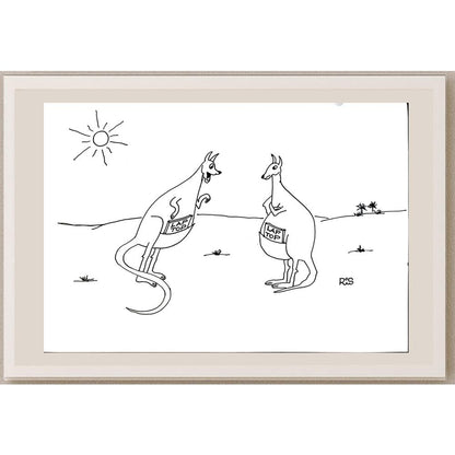 Reshad Sultanovic 29x21cm Orijinal Karikatür BOD05405