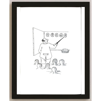 Winfried Besslich 29x21cm Orijinal Karikatür BOD05408