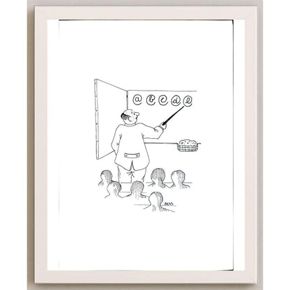 Winfried Besslich 29x21cm Orijinal Karikatür BOD05408