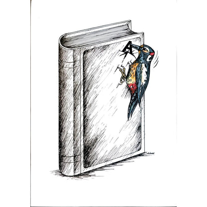 Vladimiras Beresniovas 29x21cm Orijinal Karikatür BOD05410