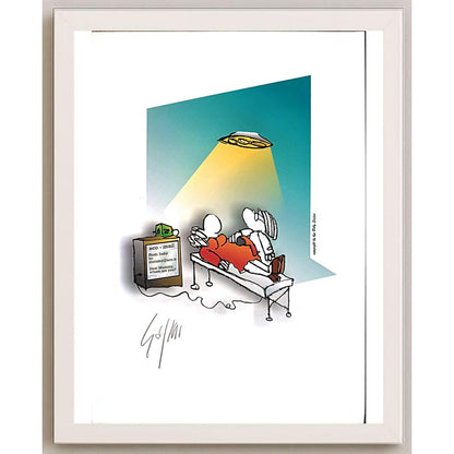 Sajini Ugo Alessandro 29x21cm Orijinal Karikatür BOD05430